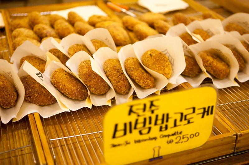 韓国食品売り場