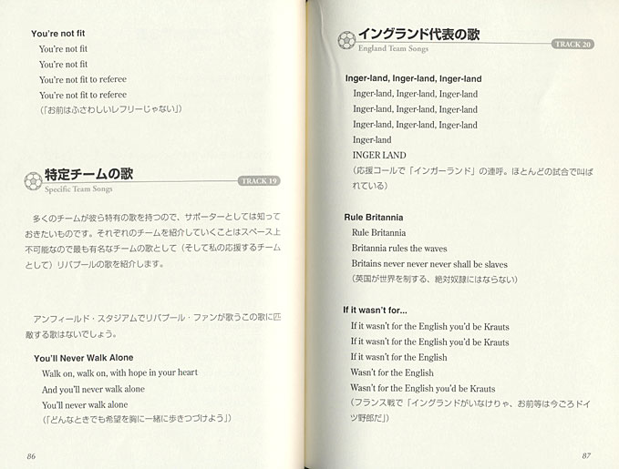 フットボールの英語 Total Book　CD BOOK