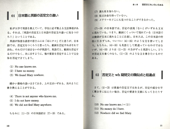 言語学の専門家が教える新しい英文法