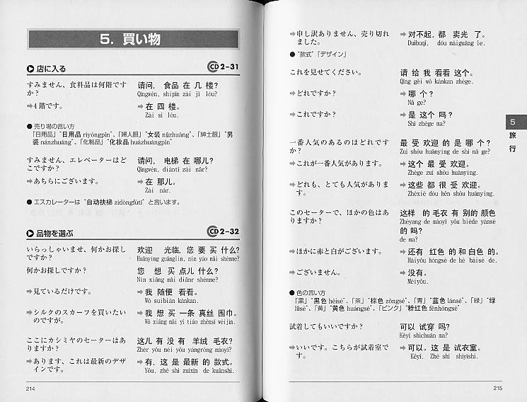 [話しかけ＆返事]で覚える日常中国語会話 CD BOOK