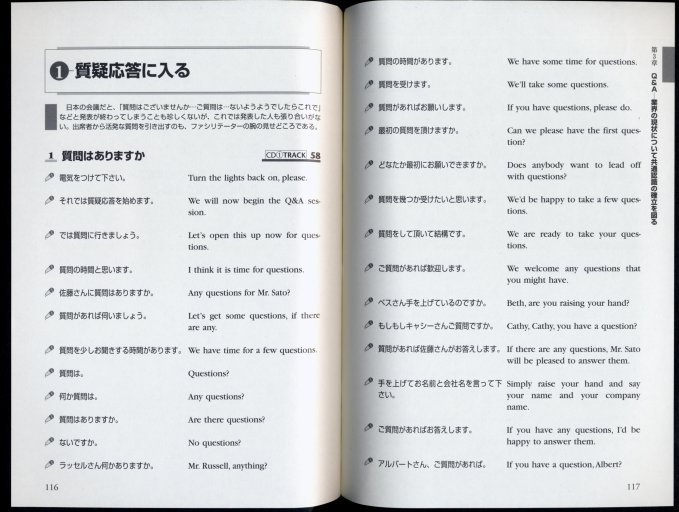 ビジネスミーティング すぐに使える英語表現集　CD BOOK