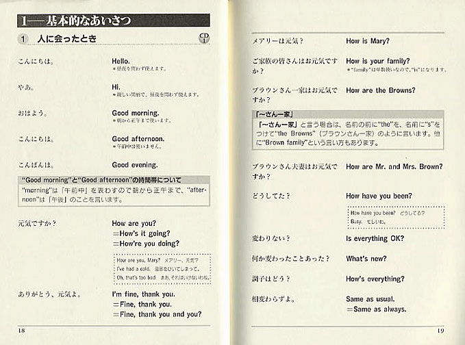 日常生活で使う短い英語表現　CD BOOK