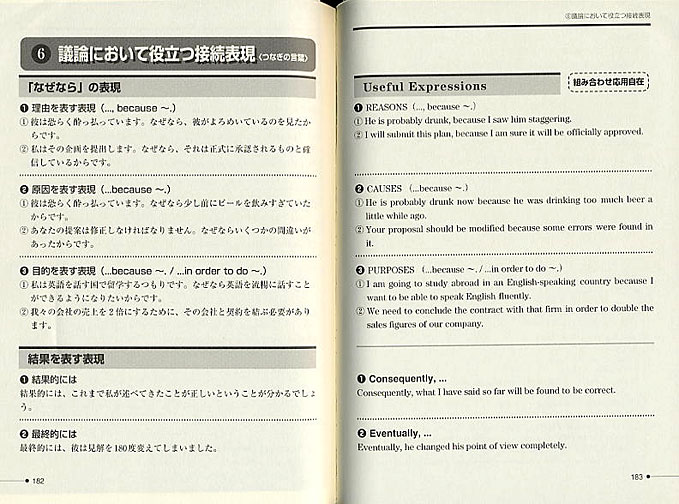 論理的に話すための基本英語表現