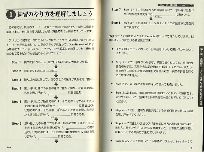 英語で考える力をつける　トレーニングブック　CD BOOK